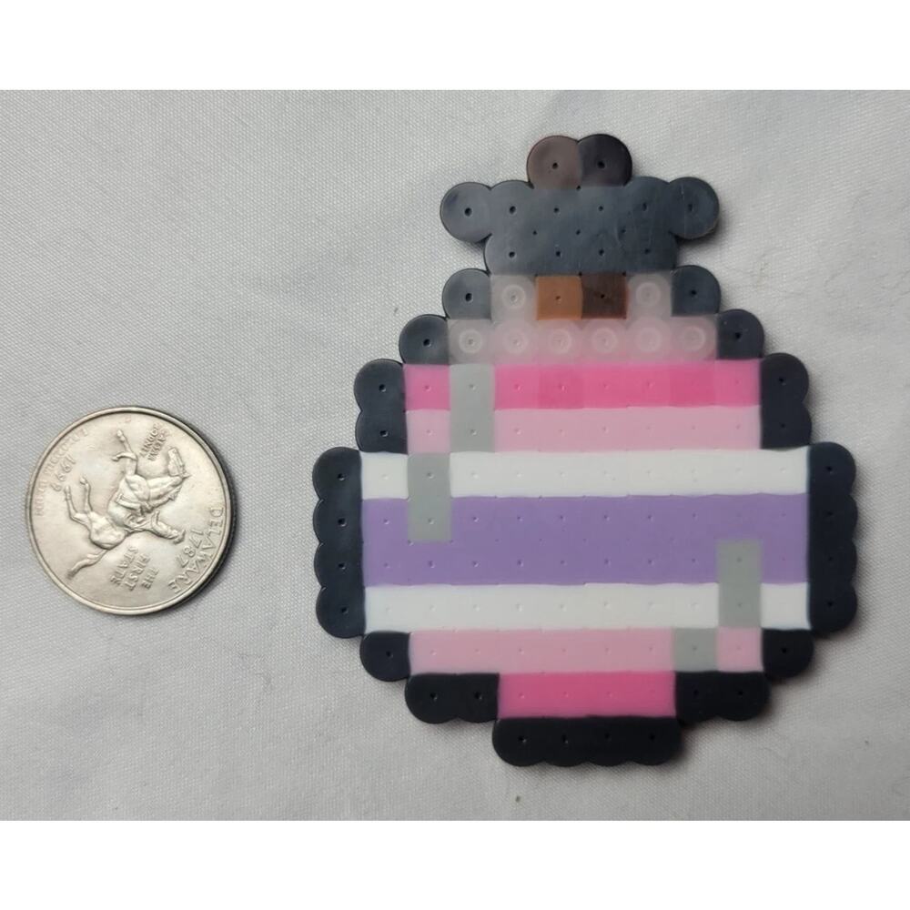 Pomosexual LGBT Potion Perler Pixel Art